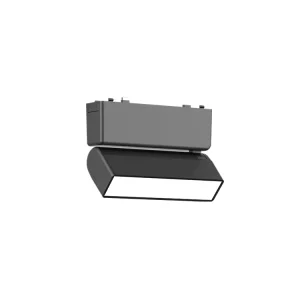 Adjustable Aluminum Grille Lights Office Magnetic Track Led Grille Light Black Ceiling Grille Light