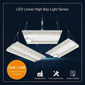 Adjustable Beam Angle Linear High Bay Aluminum for Canada Market DLC 6.0 ETL Railway Stations Lighting Tunable CCT
