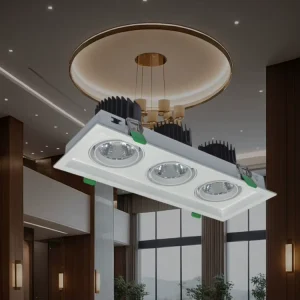 Adjustable Ceiling Spotlight for Local Commercial Space Renovation Distribution Supply