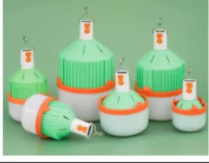 Adjustable Indoor Outdoor Emergency Bulb IP65 Plastic with Lithium and Acid Battery 220V Input for Emergencies