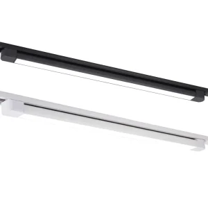 Adjustable LED Commercial Track Light Long Rail Type Bar for Studio Clothing Store & Supermarket Astigmatism Resistant