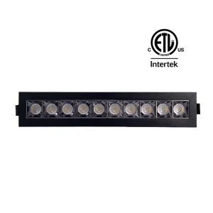 Adjustable Line Recessed Mount Led Downlight 30watts 10cells 2400lm with Triac elv10% 100% dali Dimming ETL Certified