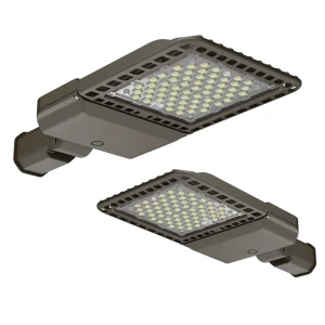 Adjustable Outdoor Parking Lot Area Lighting Fixtures 75W 150W 200W 300W Commercial LED Shoebox Street Light