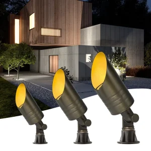 Adjustable Outdoor Up Landscape Lighting Garden Lights Waterproof Low Voltage Tree Spotlight