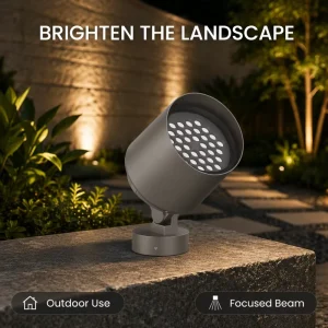 Adjustable RGB Outdoor LED Spotlight with 200W 100W for Architectural Facade Garden Stadium Landscape Tree Lighting OEM ODM