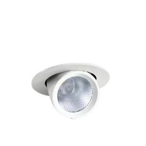 Adjustable Recessed LED Downlight Aluminum Alloy LED Daylight Color Embedded Spotlight
