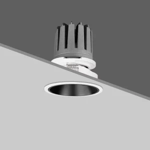 Adjustable Smart Indoor Ceiling Lamp 8W 10W 12W Commercial LED Anti Glare Downlight