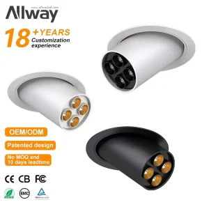 Adjustable Surface Mounted Ceiling Dimmable Downlight Commercial Indoor 8W 10W LED Spotlights