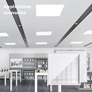 Adjustable Surface Recessed Office 595*595mm Backlight 40W Commercial Indoor Ceiling LED Panel Light Large