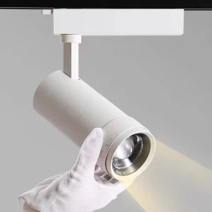 Adjustable Zoom Spotlights with High Color Rendering Index Commercial Spotlight Track Lights for Clothing Stores Art Museums