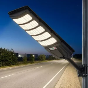 Advanced Technology 600W All in One Solar Street Lamp with Radar Sensor for Nigeria Smart City Infrastructure