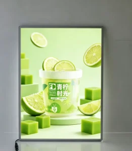 Adversting Sign A2 A1 Led Illuminated Ultra Thin Slim Led Light Box for Led Advertising Light Boxes Led Shop Poster Frame