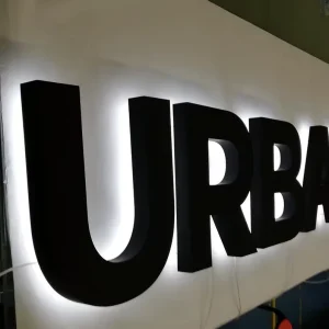 Advertising 3d Logo Metal Led Channel Letters Signage Backlit Led Custom Logo Light Sign