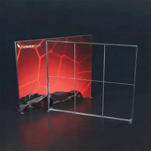 Advertising Display Custom Rectangle Aluminum Alloy High Brightness LED Light Box Stand Weatherproof Ultra Slim