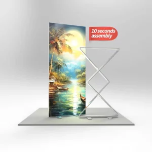 Advertising Fabric LED Lightbox Frameless Pop up Foldable Light Box for Promotion