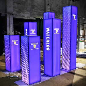 Advertising Light Box Frameless LED Backdrop Display Booth Exhibition Stand Light Box