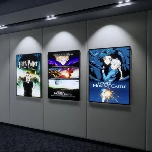 Advertising Light Box for Restaurant Cinema Marketing Hanging Display Frame LED Menu Board LED Light Box