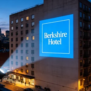Advertising Lights Custom Waterproof LED Gobo Projector for Outdoor Business Sign Display