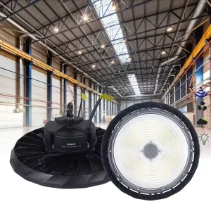 Aixuan LED UFO 100W 150W 200W Industrial Lighting Highbay Lamp Fixture Warehouse Garage Factory Canopy UFO LED High Bay Light