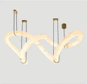 Alabaster Chandelier Light Marble Pendant Light Alabaster Chandelier Living Room
