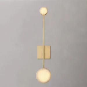 Alabaster Wall Lamp Alexander Sconce 28″ for Bedside Wall Lamp Bedroom Lamp Living Room Villa Luxury Lighting Decoration Home