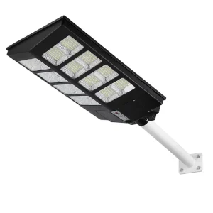 All in One Solar DC Aluminum Street Light IP65 Waterproof Dimmable LED 170lm W Garden Outdoor Yard Pathway Lighting