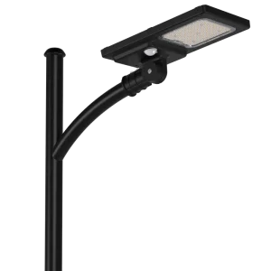 All in One Solar LED Street Light with Hybrid AC Solar Complementary Power System Outdoor IP65 Waterproof Solar LED Lighting