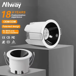 Allway SKD Mini Ceiling Lamp Hotel Shop Recessed Spot Light LED Spotlights Housing