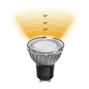 Aluminium 7W Triac Dimmable Zoomable 24 36 50 Degree CRI98 G5.3 GU10 LED Bulb Spotlight GU10 MR16 Spot Light