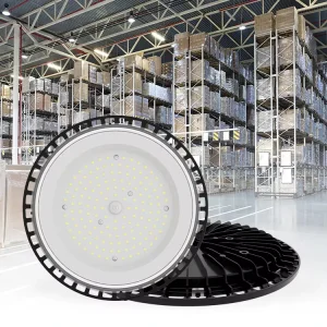 Aluminium IP65 DOB LED High Bay Lamp 100W 150W 200W 300W Workshop Warehouse Industrial Lighting UFO High Bay Light