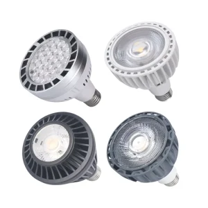 Aluminium Par30 LED Bulb Par38 Par30 LED Light 20W 35W 40W COB Dimmable Par30 Bulb LED Spotlight