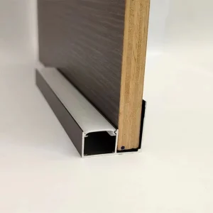Aluminum 8/9MM LED Strip Led Profile Light Aluminum Tile Trim Profile Customized Dies Surface Series