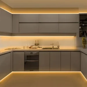 Aluminum Alloy Extrusion Housing Channel Recessed Surface Corner Mounted LED Strip Lights Cabinet Lamp IP20 12V/24V