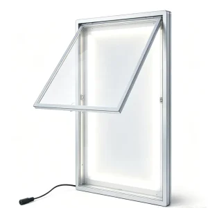 Aluminum Alloy Full Color LED Advertising Light Boxes High Brightness Dimmable Durable Weather