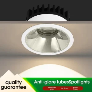 Aluminum Alloy LED Spotlights 45 Beam Angle 97 CRI IP44 3 Year Warranty Easy Installation Eco Friendly Modern Indoor