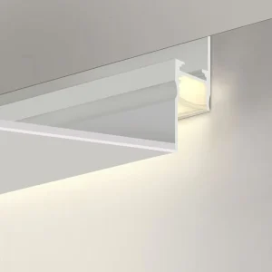 Aluminum Alloy Suspended Ceiling Linear Wall Washer Profile for Living Room Bedroom LED Linear Light
