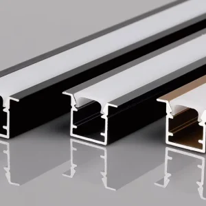 Aluminum Alloy Wing Profile Indirect Cove Stair Light Wide LED Strip Diffuser Channel Industrial Aluminum Alloy Profile Anodized