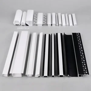 Aluminum Channel Profile for Led Linear Strips Wall Wash Stair Extrusion Diffuser Ceiling Light Led Strip Aluminum Profile
