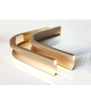 Aluminum Decorative Trim Profile LED Skirting Board With Led Light