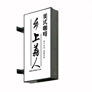 Aluminum Frame LED Advertising Light Box with Waterproof Design Indoor Outdoor Use Customizable Shape