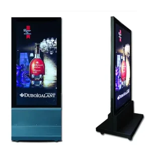Aluminum Frame Restaurant Menu Display Stand Up LED Light Box Slim Freestanding Menu Board Sign for Cafe and Hotel