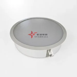 Aluminum Frame Round LED Panel Light Ultra Thin Recessed Ceiling Light for Commercial Indoor Lighting
