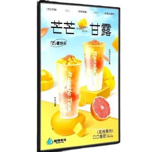 Aluminum Frame Tempered Acrylic Advertising Light Box LED Lightbox Luminous Billboard Light Box Customized Logo