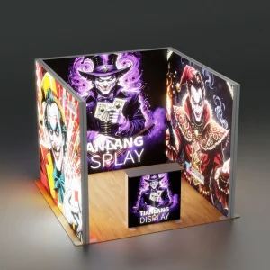 Aluminum Frame Tension Fabric Light Box Museum Gallery CoolBack LED High Brightness Floor Mounting