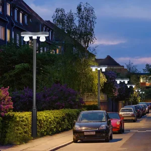Aluminum Garden Rural Solar Lighting System Outdoor Waterproof Led Solar Area Light