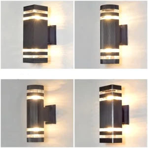 Aluminum IP65 Waterproof Outdoor Square Garden Light LED Wall Lamps for Decoration