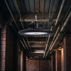 Aluminum IP66 100W 6500K Industrial Garage Warehouse LED UFO High Bay Light