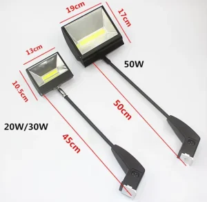 Aluminum LED Advertising Lights for Trade Shows and Exhibitions 20W 30W 50W Multiple Mounting Options 85-265V AC 120 Beam Angle