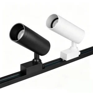 Aluminum LED Anti Glare Track Light High CRI Spotlight for Supermarket Clothing Store Retail Mall Indoor Commercial Lighting