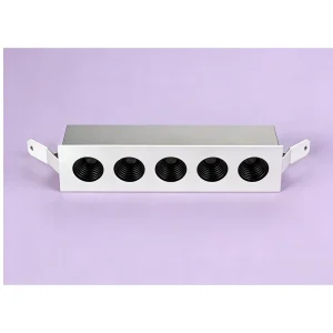 Aluminum LED Eye Protection Anti Glare Embedded Industrial Indoor Ceiling Spotlight Dimmable CRI 90 Color Temp 2700K 6000K 50000
